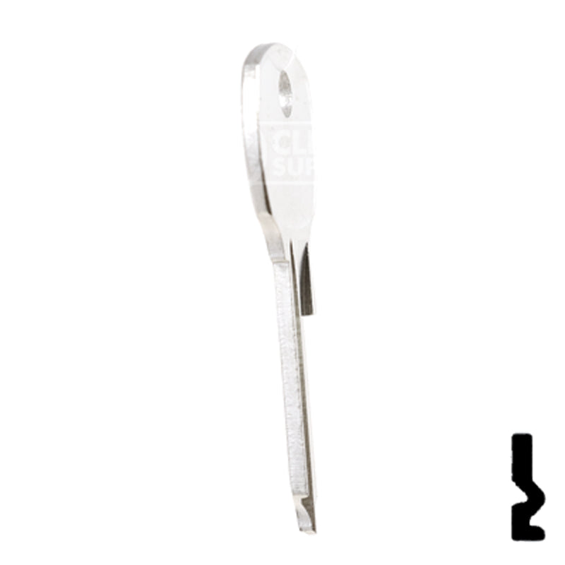 Uncut  Key Blank | National | 1069LB, NA12 Office Furniture-Mailbox Key Ilco
