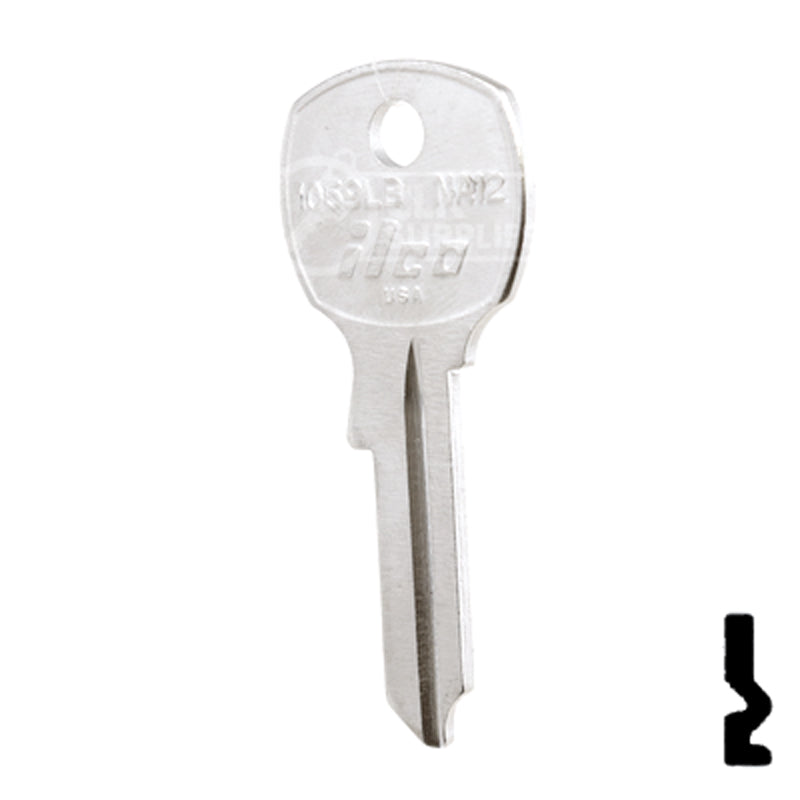 Uncut  Key Blank | National | 1069LB, NA12 Office Furniture-Mailbox Key Ilco