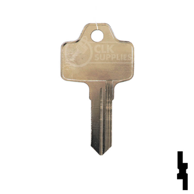 Uncut Key Blank | National | 1692, NA15 Office Furniture-Mailbox Key Ilco