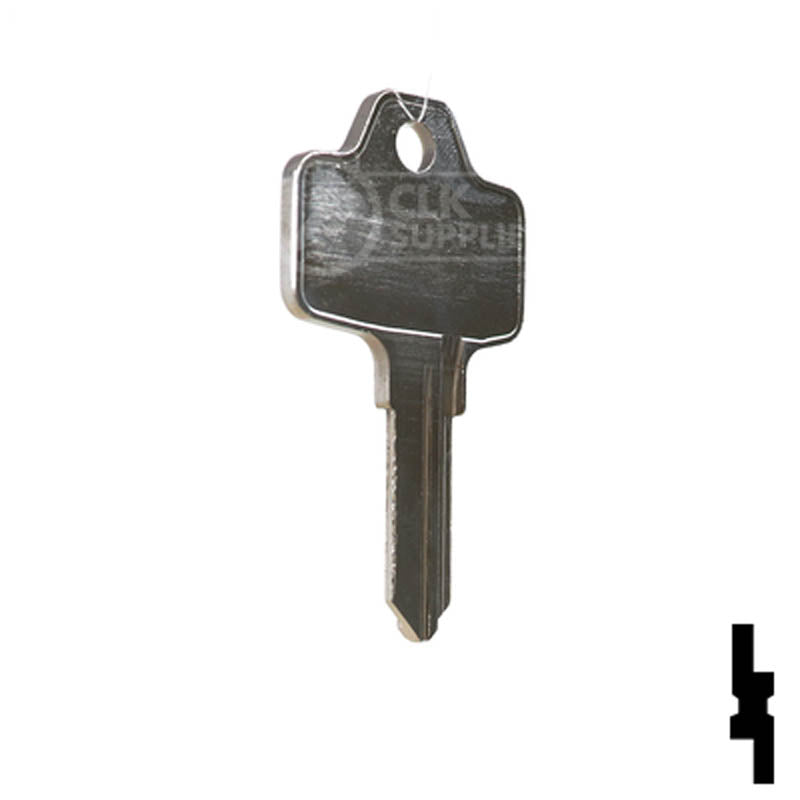 Uncut Key Blank | National | 1692, NA15 Office Furniture-Mailbox Key Ilco