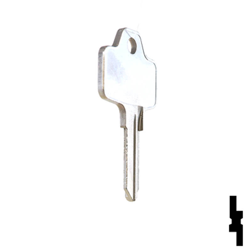 Uncut Key Blank | National | 1692, NA15 Office Furniture-Mailbox Key Ilco