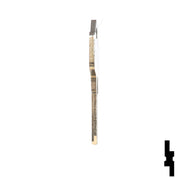 Uncut Key Blank | National | 1692, NA15 Office Furniture-Mailbox Key Ilco
