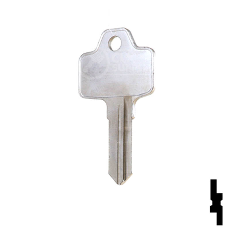 Uncut Key Blank | National | 1692, NA15 Office Furniture-Mailbox Key Ilco