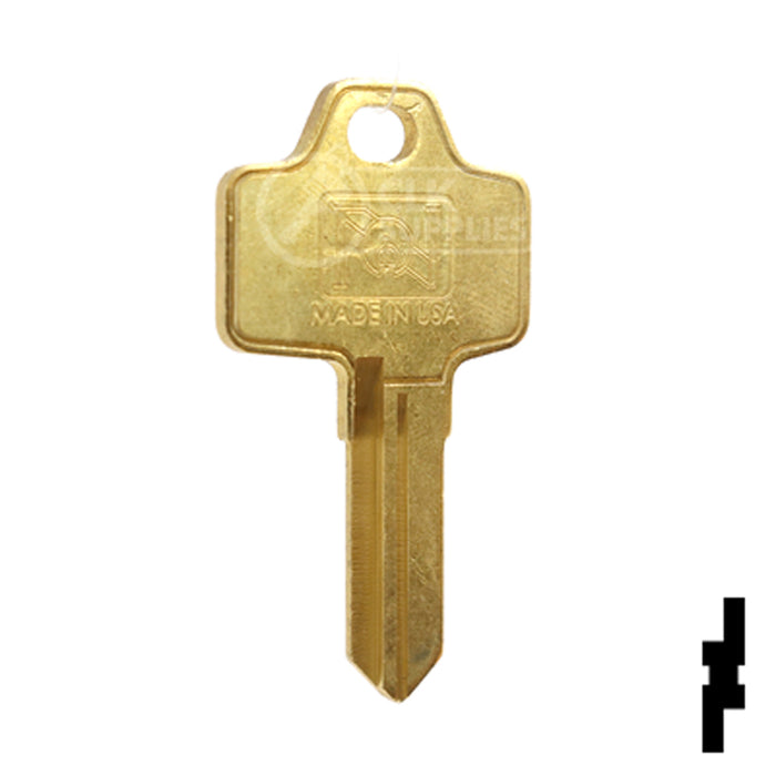 Uncut Key Blank | National | BD156 Office Furniture-Mailbox Key Framon Manufacturing Company, Inc