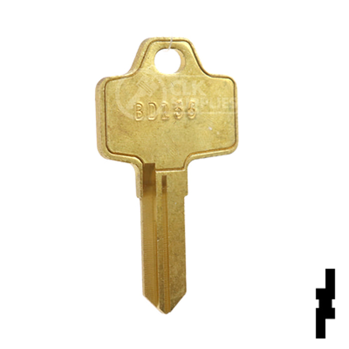 Uncut Key Blank | National | BD156 Office Furniture-Mailbox Key Framon Manufacturing Company, Inc