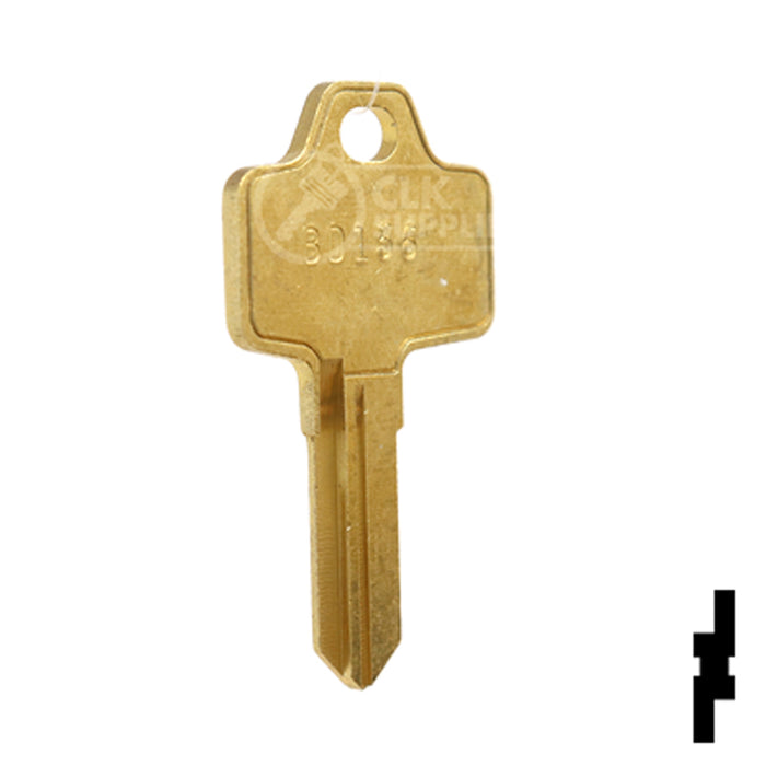 Uncut Key Blank | National | BD156 Office Furniture-Mailbox Key Framon Manufacturing Company, Inc