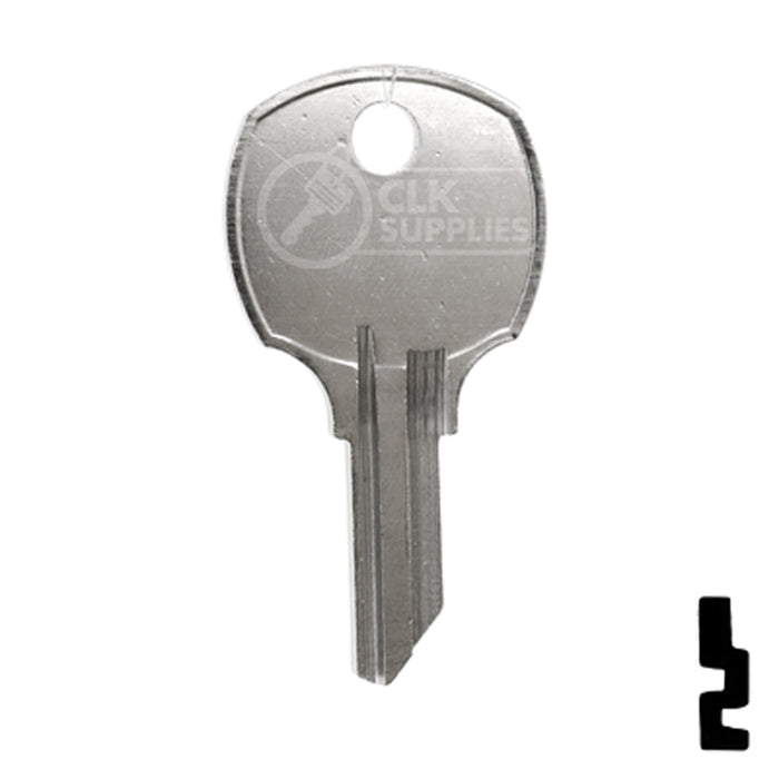 Uncut Key Blank | National Cabinet | 1069S Office Furniture-Mailbox Key Ilco