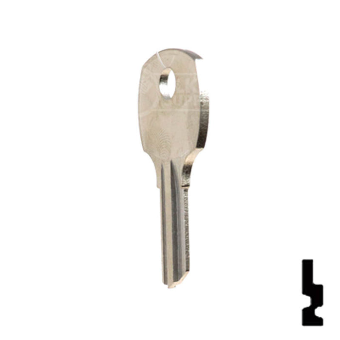 Uncut Key Blank | National Cabinet | N1069N, RO15 Office Furniture-Mailbox Key Ilco