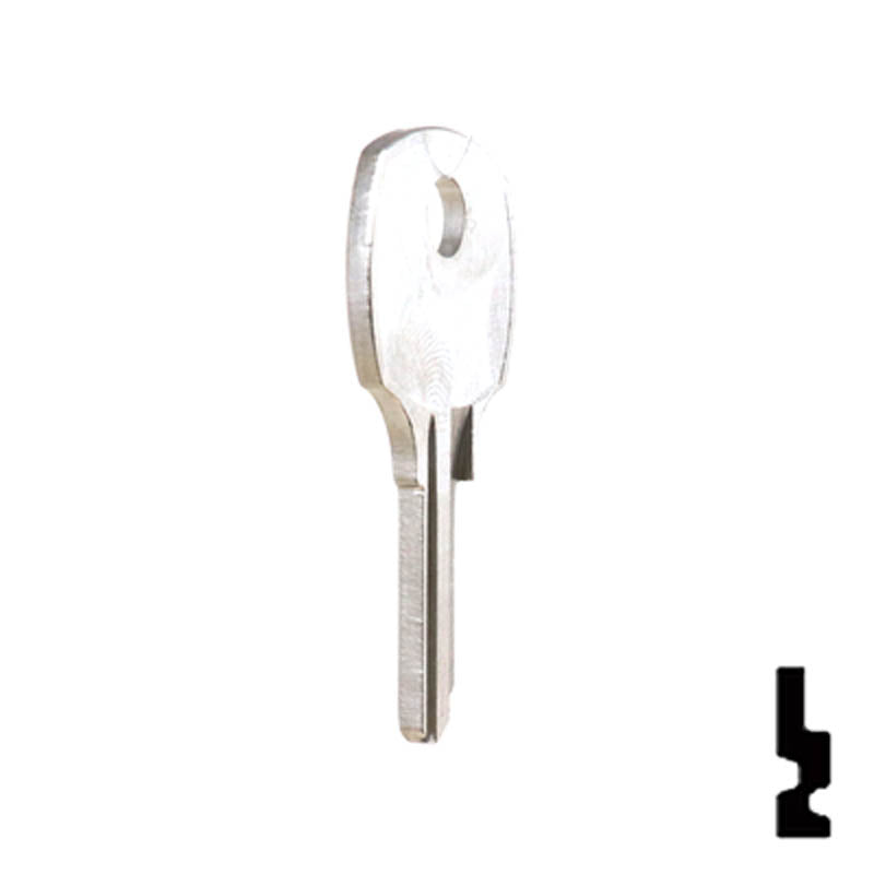 Uncut Key Blank | National Cabinet | N1069N, RO15 Office Furniture-Mailbox Key Ilco