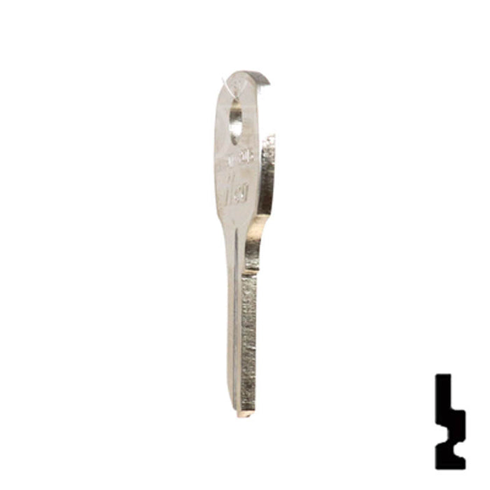 Uncut Key Blank | National Cabinet | N1069N, RO15 Office Furniture-Mailbox Key Ilco