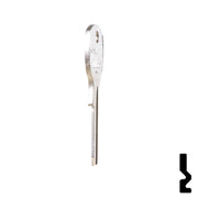 Uncut Key Blank | National, CompX | 1069LA Office Furniture-Mailbox Key Ilco