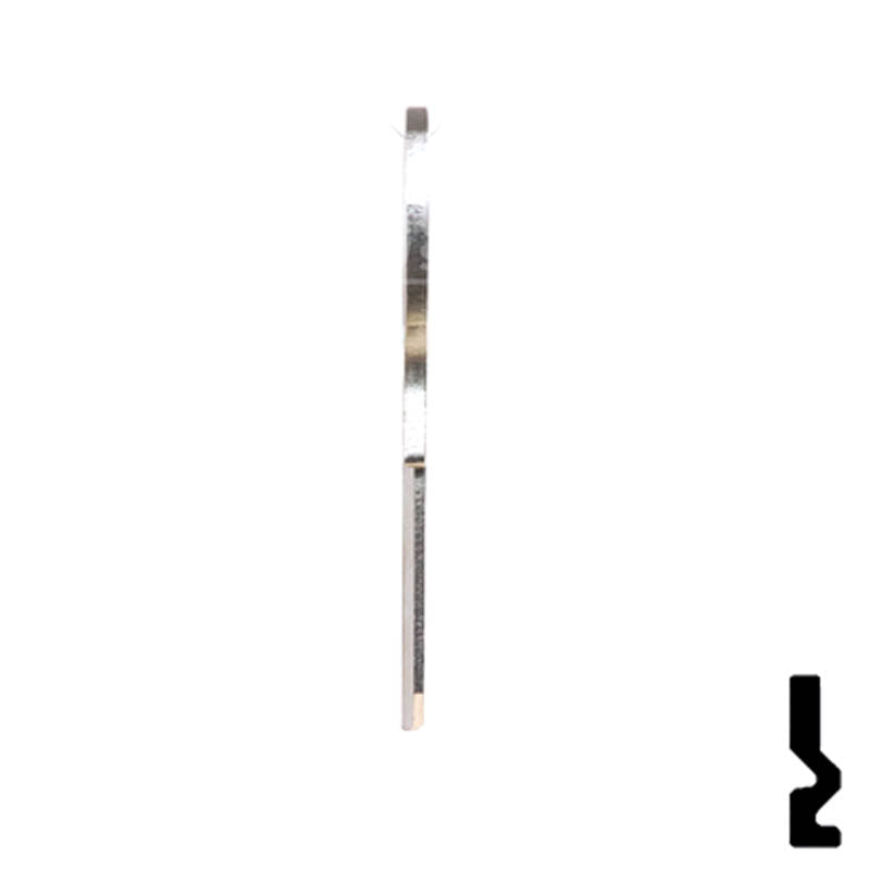 Uncut Key Blank | National, CompX | 1069LA Office Furniture-Mailbox Key Ilco