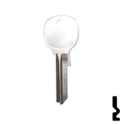 Uncut Key Blank | National, CompX | 1069LA Office Furniture-Mailbox Key Ilco