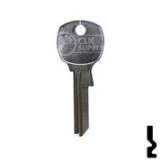 Uncut Key Blank | National, CompX | 1069LA Office Furniture-Mailbox Key Ilco