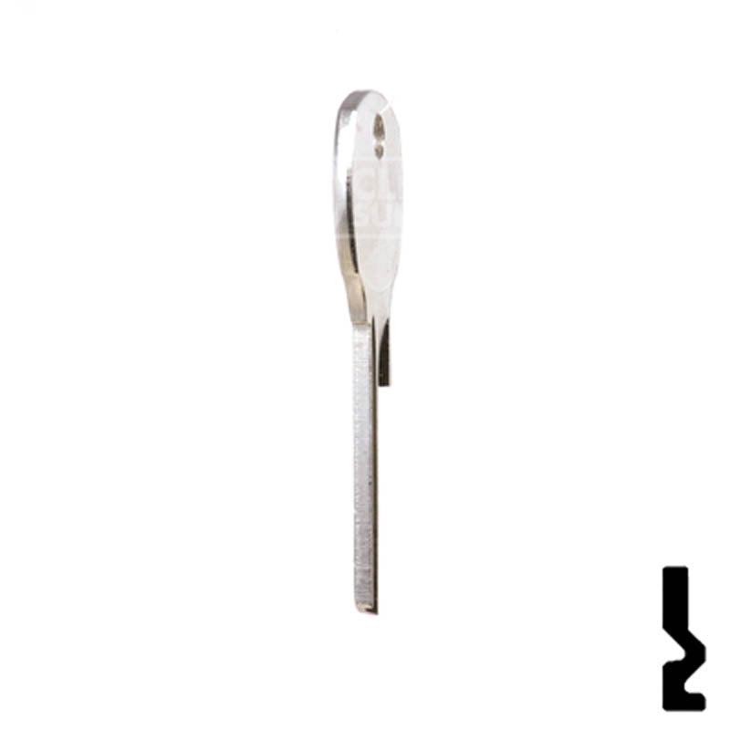 Uncut Key Blank | National, CompX | 1069LA Office Furniture-Mailbox Key Ilco
