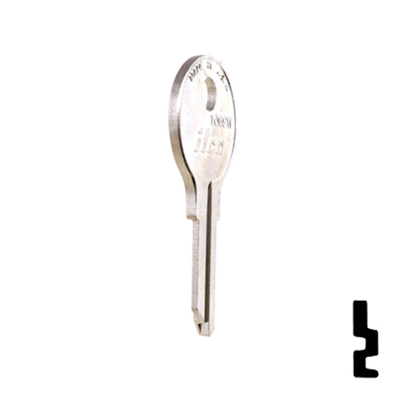 Uncut Key Blank | National, CompX | 1069W Office Furniture-Mailbox Key Ilco
