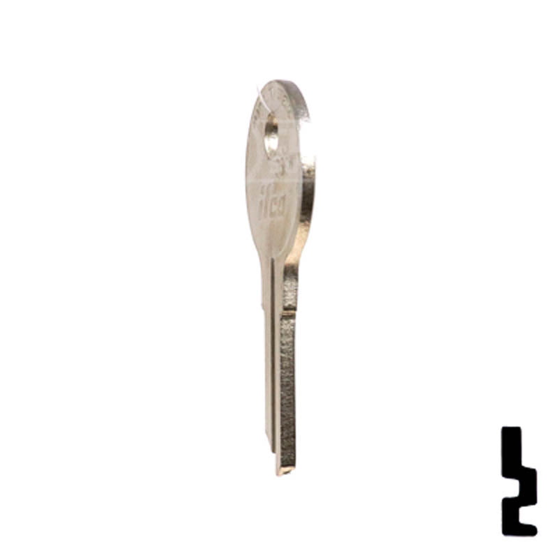 Uncut Key Blank | National, CompX | 1069W Office Furniture-Mailbox Key Ilco