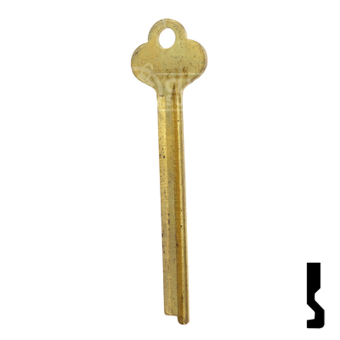 Uncut Key Blank | National, CompX | BD216 Office Furniture-Mailbox Key Framon Manufacturing Company, Inc