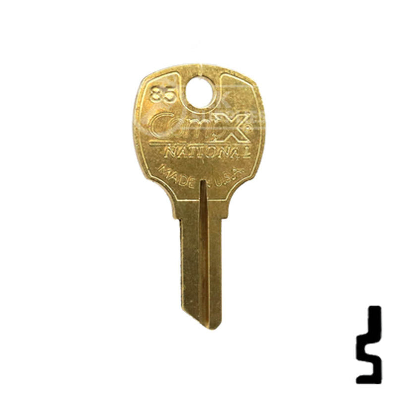 Uncut Key Blank | National | D8785