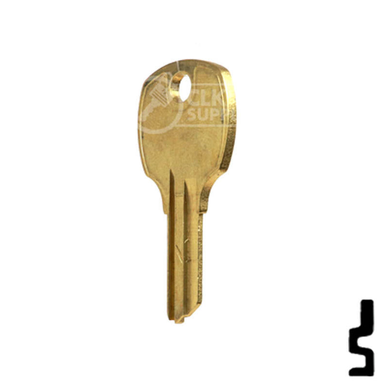 Uncut Key Blank | National | D8785