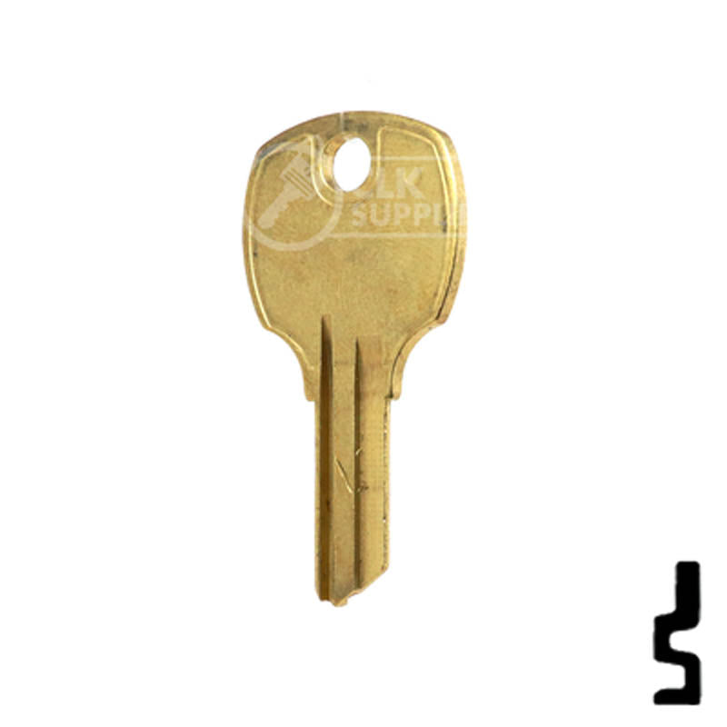 Uncut Key Blank | National | D8785 Office Furniture-Mailbox Key Compx Security