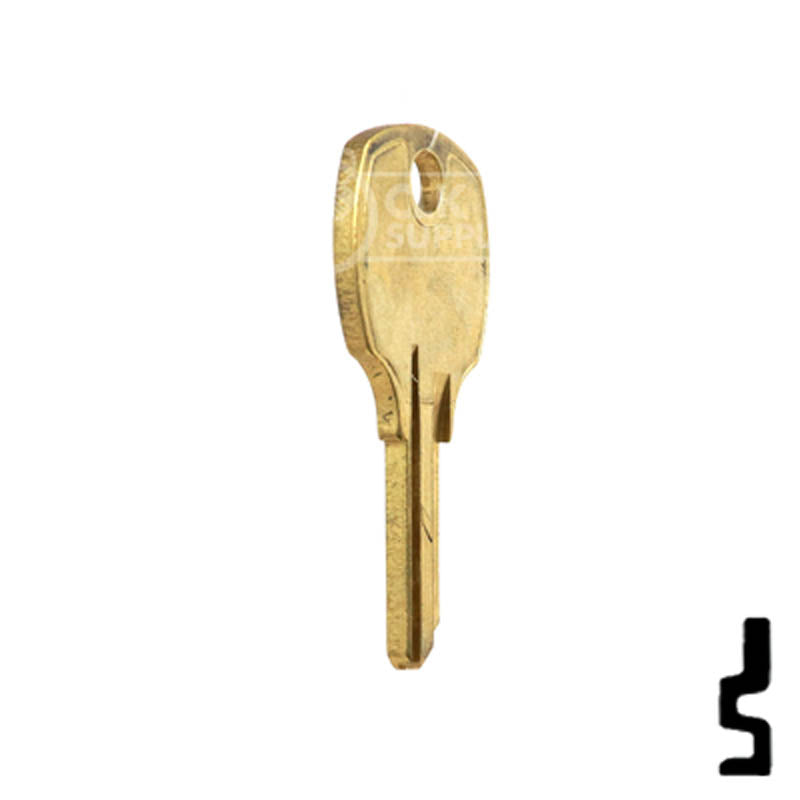 Uncut Key Blank | National | D8785 Office Furniture-Mailbox Key Compx Security