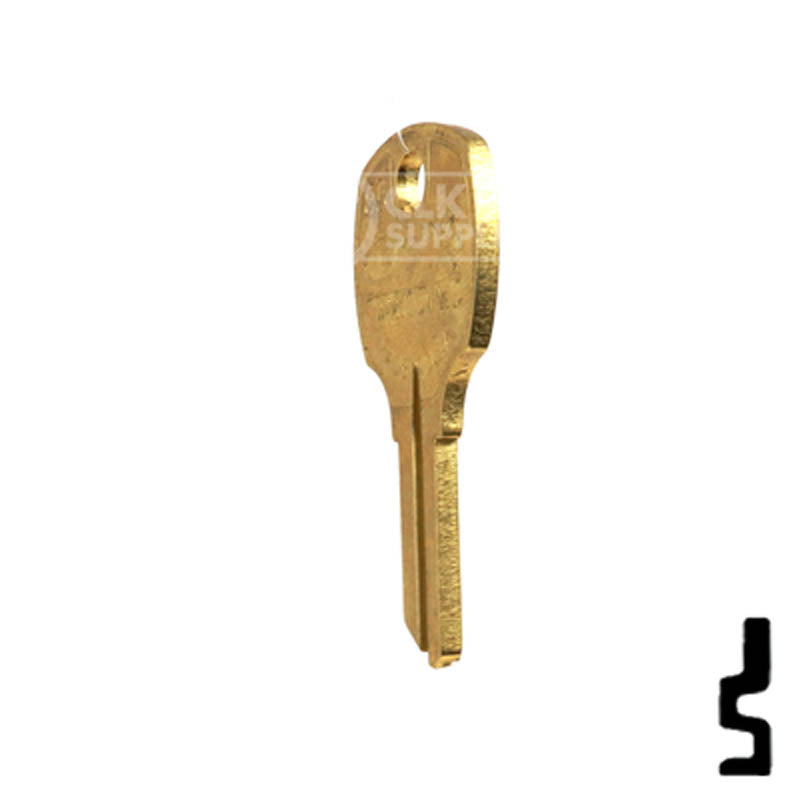 Uncut Key Blank | National | D8785 Office Furniture-Mailbox Key Compx Security