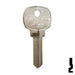 Uncut Key Blank | National Lock | R1064D, NA6 Office Furniture-Mailbox Key Ilco