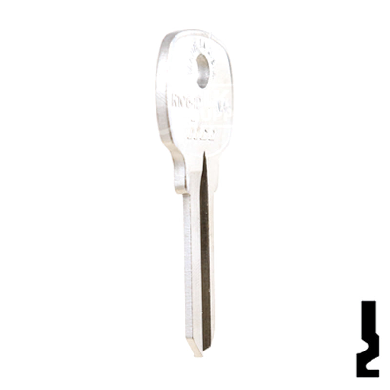 Uncut Key Blank | National Lock | R1064D, NA6 Office Furniture-Mailbox Key Ilco