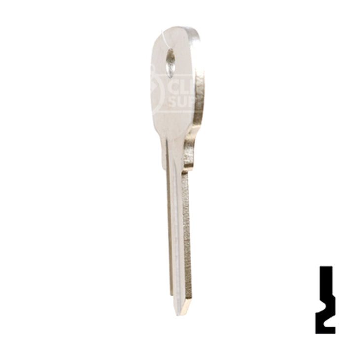 Uncut Key Blank | National Lock | R1064D, NA6 Office Furniture-Mailbox Key Ilco