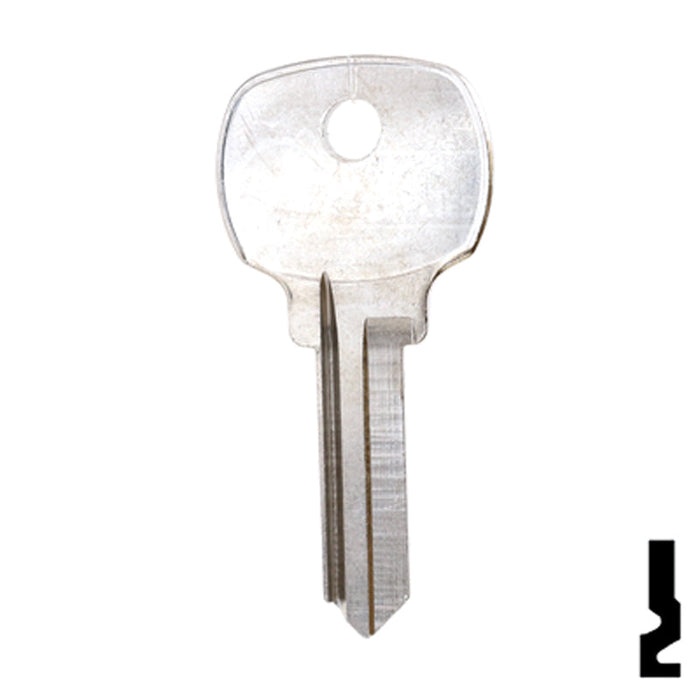 Uncut Key Blank | National Lock | R1064D, NA6 Office Furniture-Mailbox Key Ilco