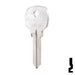 Uncut Key Blank | National Lock | R1064D, NA6 Office Furniture-Mailbox Key Ilco