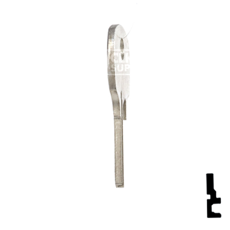 Uncut Key Blank | National | M1069C Office Furniture-Mailbox Key Ilco