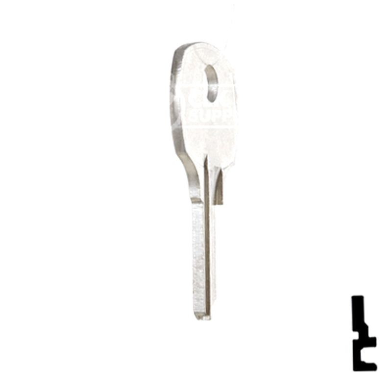 Uncut Key Blank | National | M1069C Office Furniture-Mailbox Key Ilco