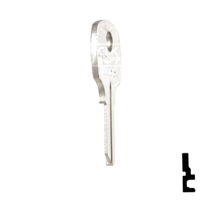 Uncut Key Blank | National | M1069C Office Furniture-Mailbox Key Ilco