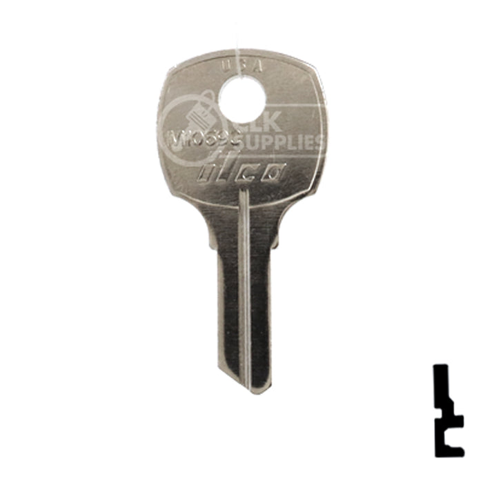 Uncut Key Blank | National | M1069C Office Furniture-Mailbox Key Ilco