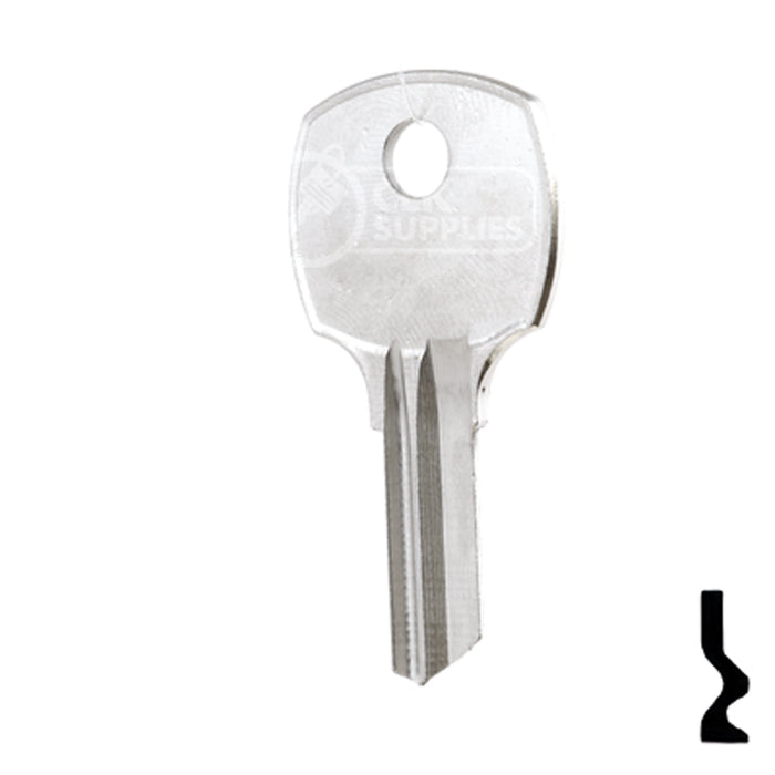 Uncut Key Blank | National | M1069L Office Furniture-Mailbox Key Ilco