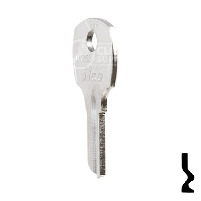 Uncut Key Blank | National | M1069L Office Furniture-Mailbox Key Ilco