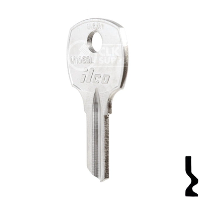 Uncut Key Blank | National | M1069L Office Furniture-Mailbox Key Ilco