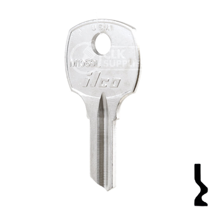 Uncut Key Blank | National | M1069L Office Furniture-Mailbox Key Ilco