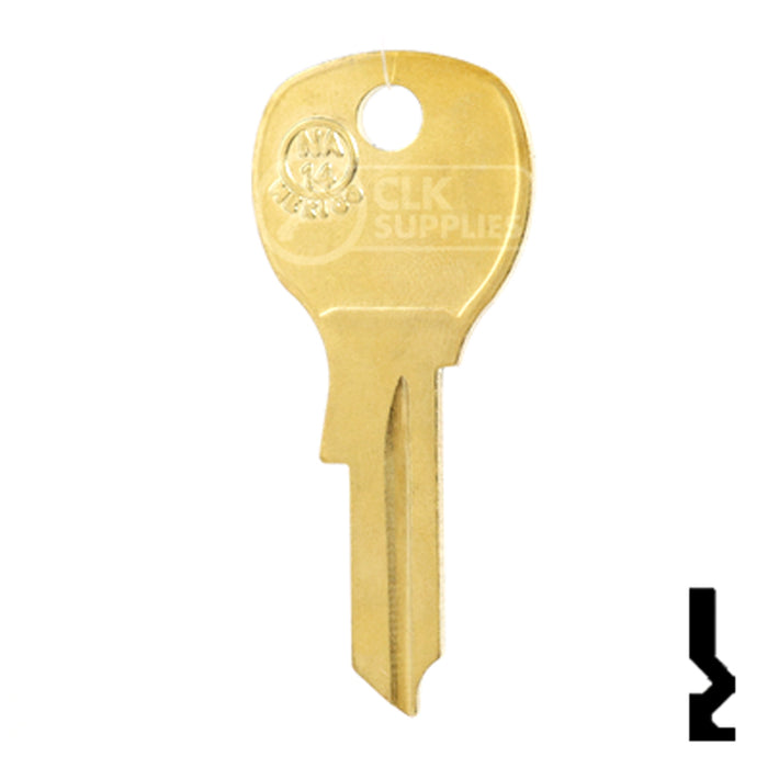 Uncut Key Blank | National | NA14, 1069L Office Furniture-Mailbox Key JMA USA