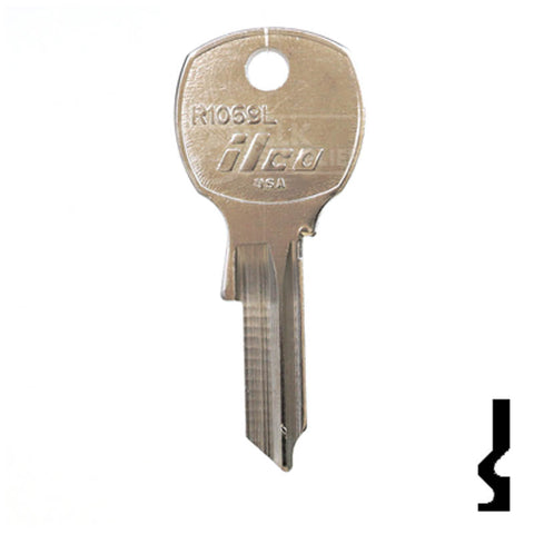 Uncut Key Blank | National | R1069L, NA14R Office Furniture-Mailbox Key Ilco