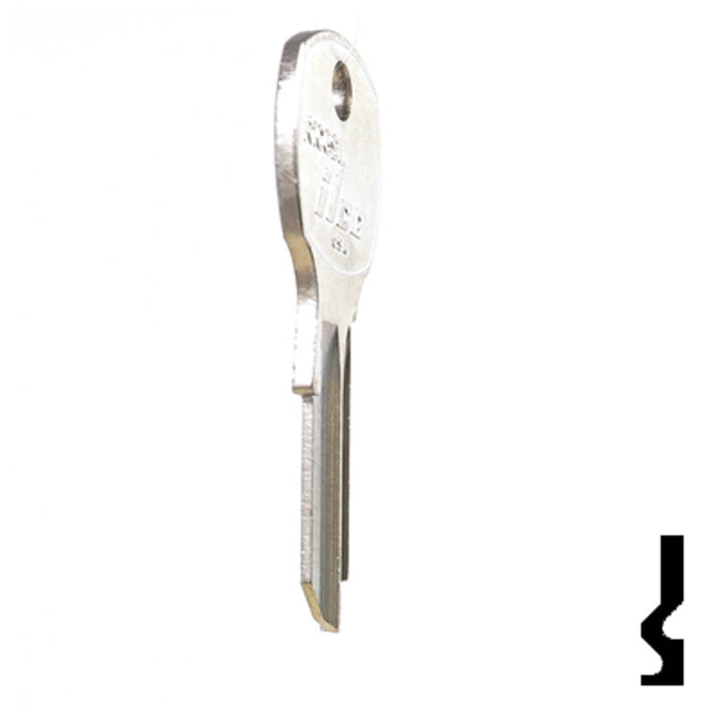 Uncut Key Blank | National | R1069L, NA14R Office Furniture-Mailbox Key Ilco