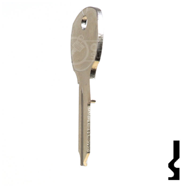 Uncut Key Blank | National | R1069L, NA14R Office Furniture-Mailbox Key Ilco