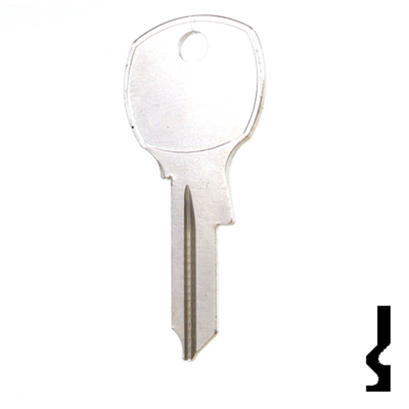 Uncut Key Blank | National | R1069L, NA14R Office Furniture-Mailbox Key Ilco