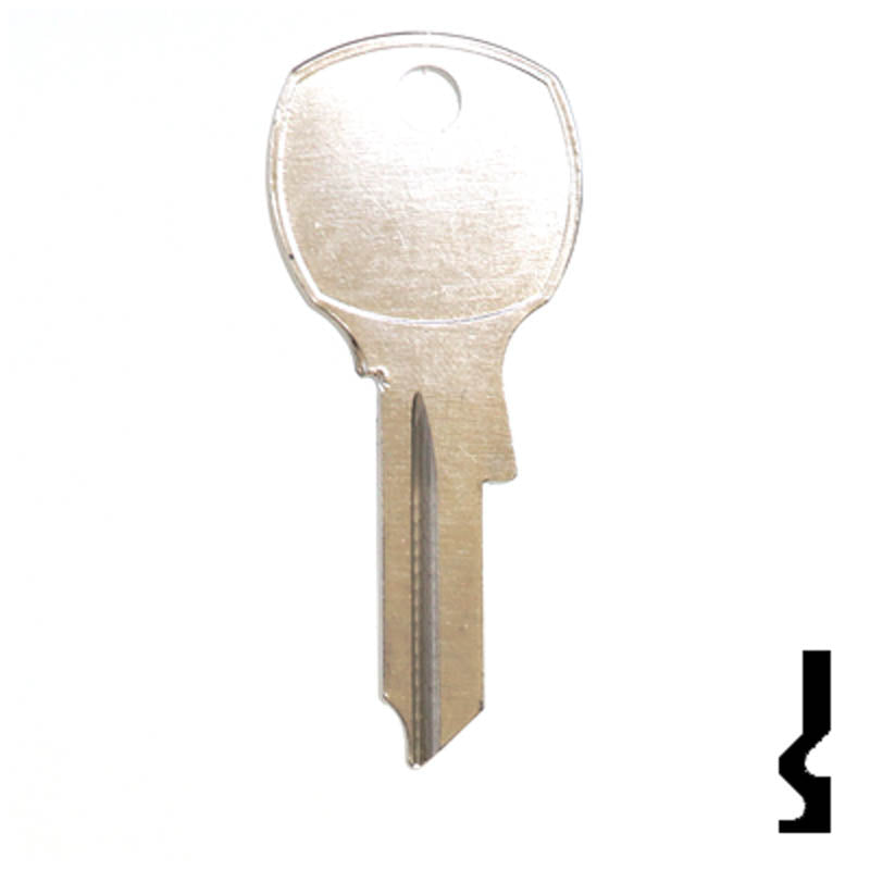 Uncut Key Blank | National | R1069L, NA14R Office Furniture-Mailbox Key Ilco