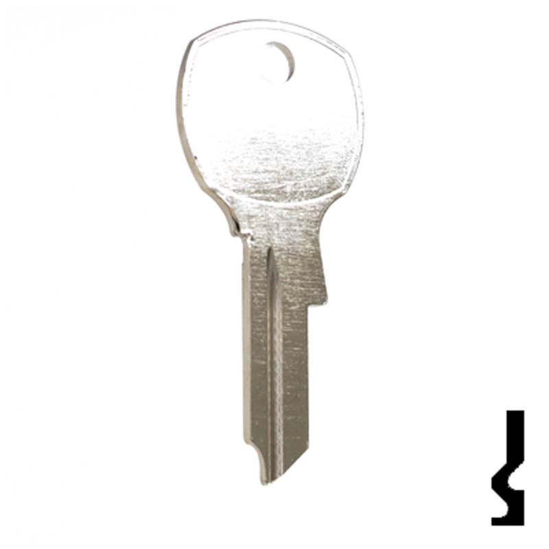 Uncut Key Blank | National | R1069L, NA14R Office Furniture-Mailbox Key Ilco