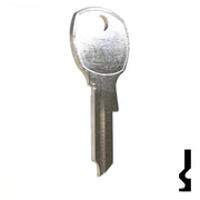 Uncut Key Blank | National | R1069L, NA14R Office Furniture-Mailbox Key Ilco
