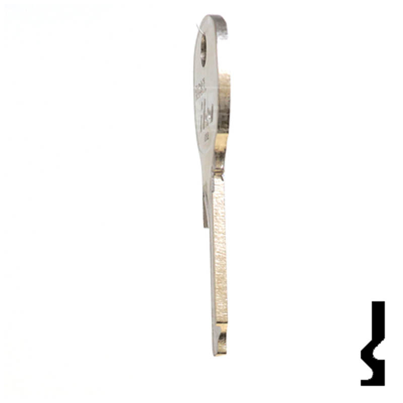 Uncut Key Blank | National | R1069L, NA14R Office Furniture-Mailbox Key Ilco