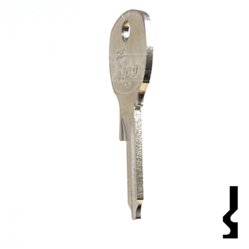 Uncut Key Blank | National | R1069L, NA14R Office Furniture-Mailbox Key Ilco